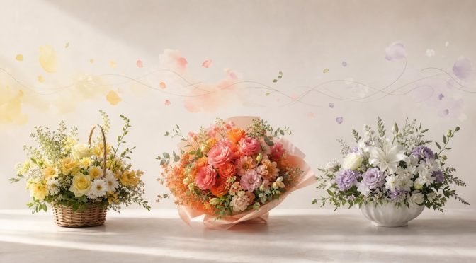 お見舞い・お祝い・お悔やみで失敗しない、花贈りのマナー完全ガイド